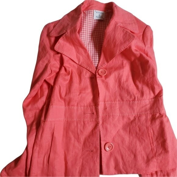 Antoni & Alison Pink Jacket Sz M - Picture 7 of 16